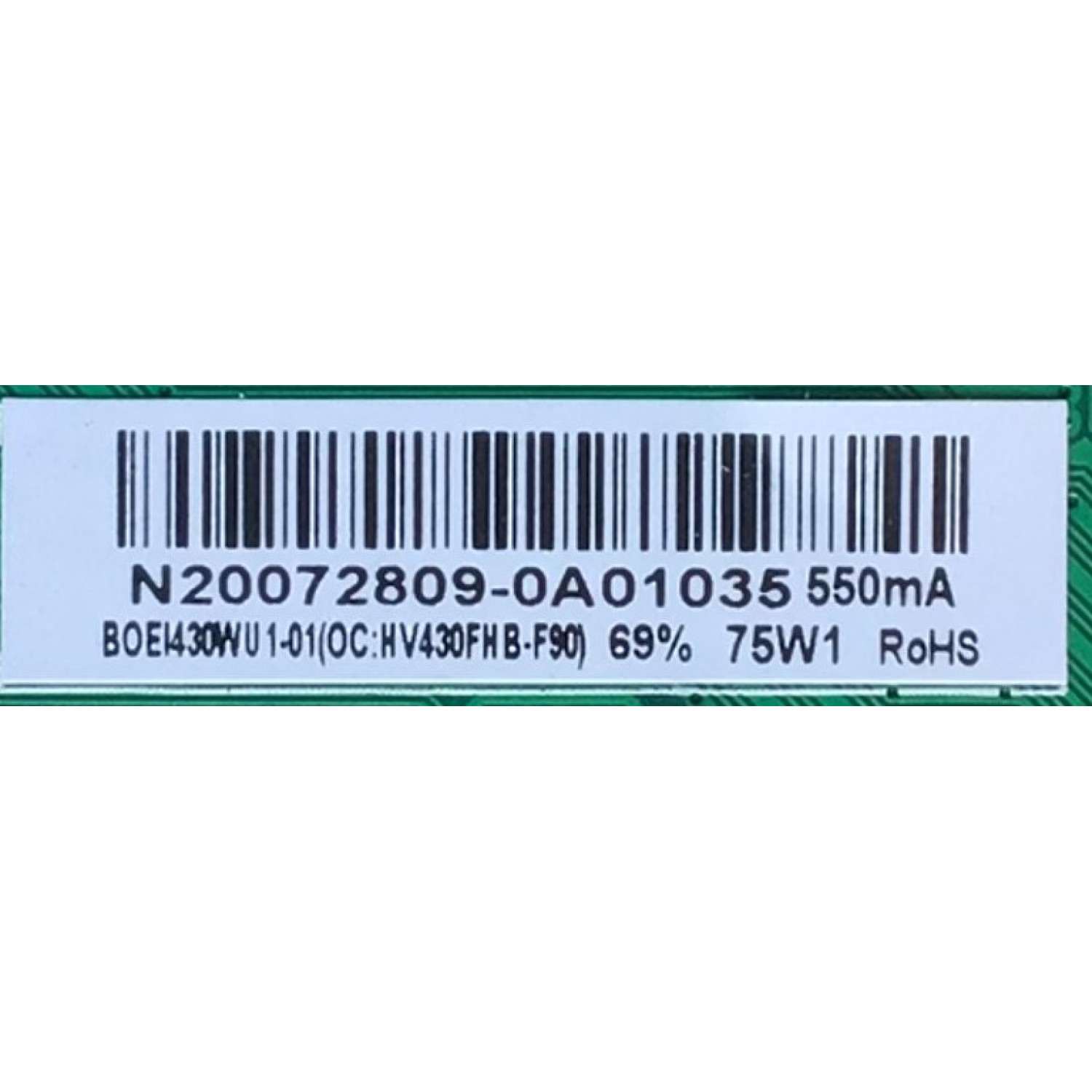 MAIN FUENTE PARA TV INSIGNIA / NUMERO DE PARTE 60103-00677 / TP.MS3553T.PB790 / N20072809-0A01035 / 4300067356 / CD73 / 20200624_135205 / PANEL BOEI430WU1-01 / MODELO NS-43D420NA20  - Imagen 2