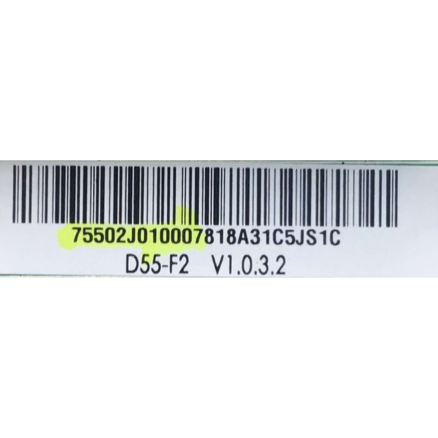 MAIN PARA TV VIZIO NUMERO DE PARTE 75502J010007 / TED.SX7.EB762 D17497 / 748.02J01.0011 / A06A446782B3 / A18021042-0A00181 / 75502J010007818A31C5JS1C / MODELO D55-F2 LWZ2WXKU - Imagen 4