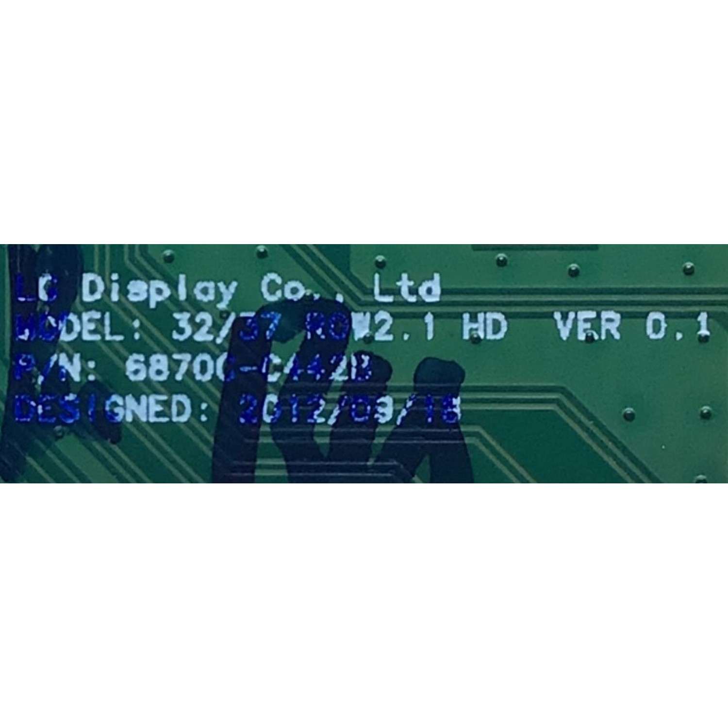 T-CON PARA TV ALUX NUMERO DE PARTE 6871L-5026A / 5026AH / E15063094V-0 / 6871L-5026AH0AWJG120 / PANEL LC320DXY(SY)(A7) / MODELO AL32ASHD - Imagen 2