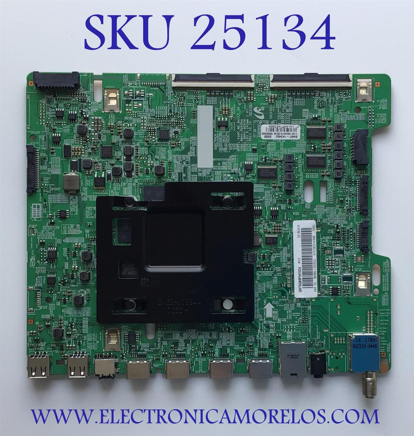 MAIN PARA TV SAMSUNG NUMERO DE PARTE BN94-13030Q / BN41-02636A / BN97-14340J / BN9413030Q / MODELO QN75Q65FNFXZA