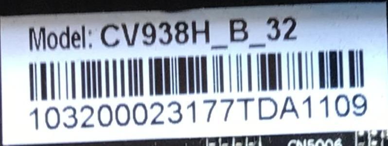MAIN PARA TV ELEMENT NUMERO DE PARTE 103200023 / CV938H-B / 577224220 / 577037610 / B06XGJ7FYZ / PANEL T500-0UK-DLED / DISPLAY T500QVN03.0 / MODELO EL4KAMZ5017T - Imagen 3