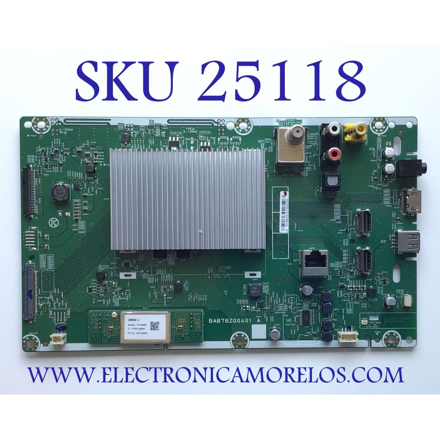MAIN PARA TV PHILIPS (( NUEVA )) / NUMERO DE PARTE AB788UA-65UL / BAB78ZG0401 / E019E4748BD / B788D0F931800939 / PANEL LC650EGY (SM)(M5) / MODELO 65PFL5604/F7