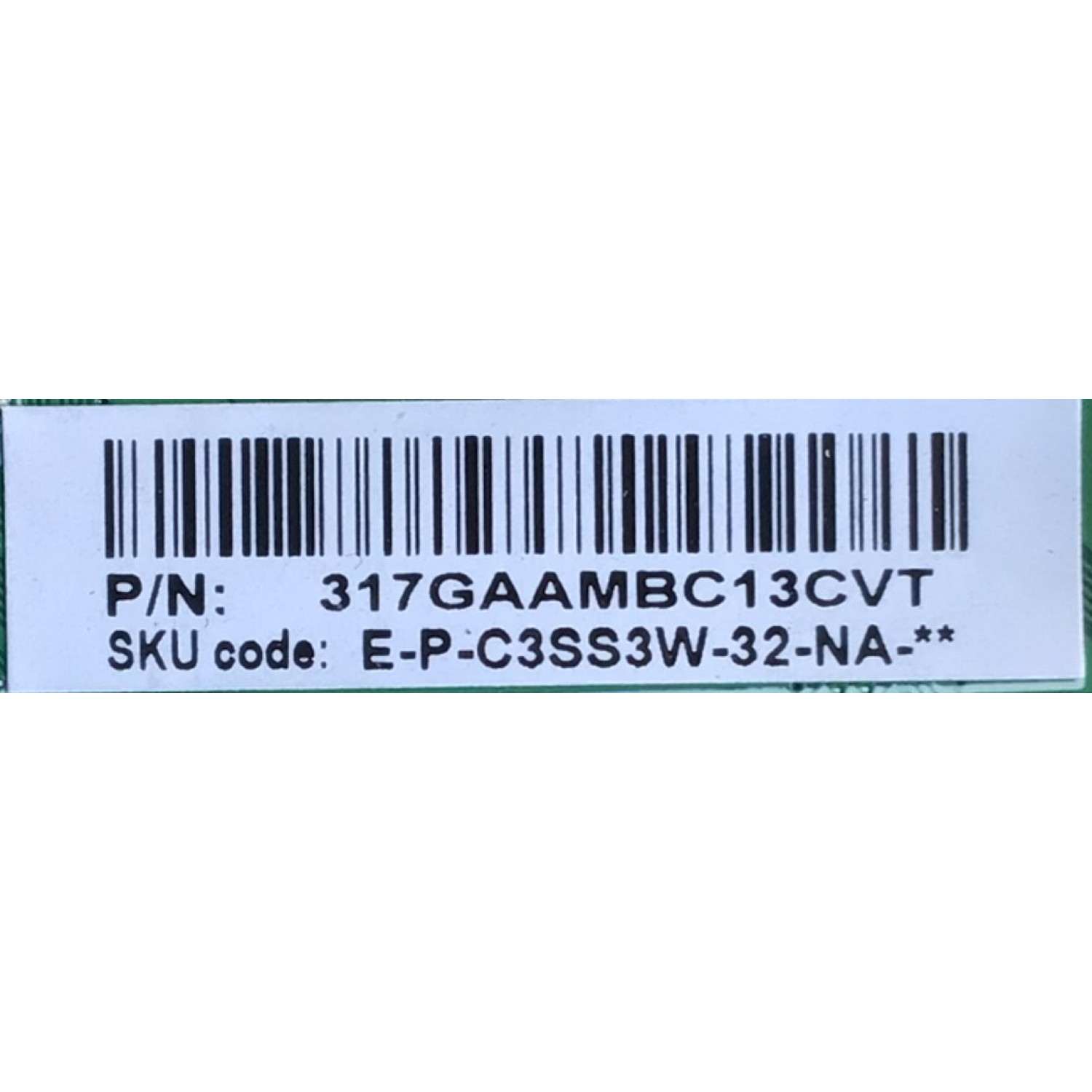 MAIN PARA TV INSIGNIA NUMERO DE PARTE 317GAAMBC13CVT / TD.T950.67 / E-P-C3SS3W-32-NA / N20093617-0A01946 / DISPLAY CV320H2-F01 / PANEL TPT320B5-H2F01.D REV:S01E / MODELO NS-32DF310NA19 - Imagen 2