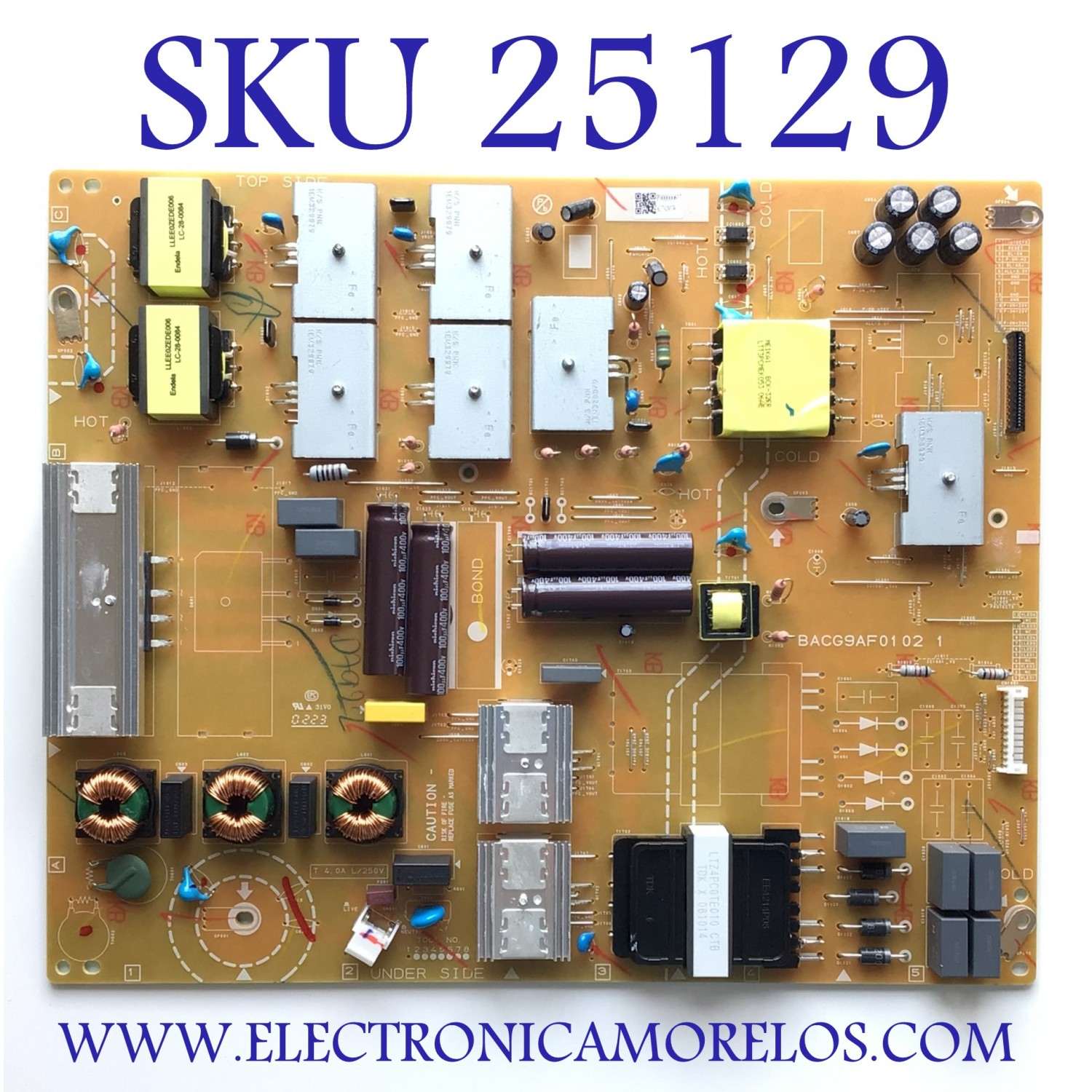 FUENTE PARA TV PHILIPS NUMERO DE PARTE AD792MPWT / BACG9AF0102 1 / BACG9AF0102 / P000000637 / PANEL BOEI750WQ1-N9D / MODELO 75PFL5604/F7 / 75PFL5604