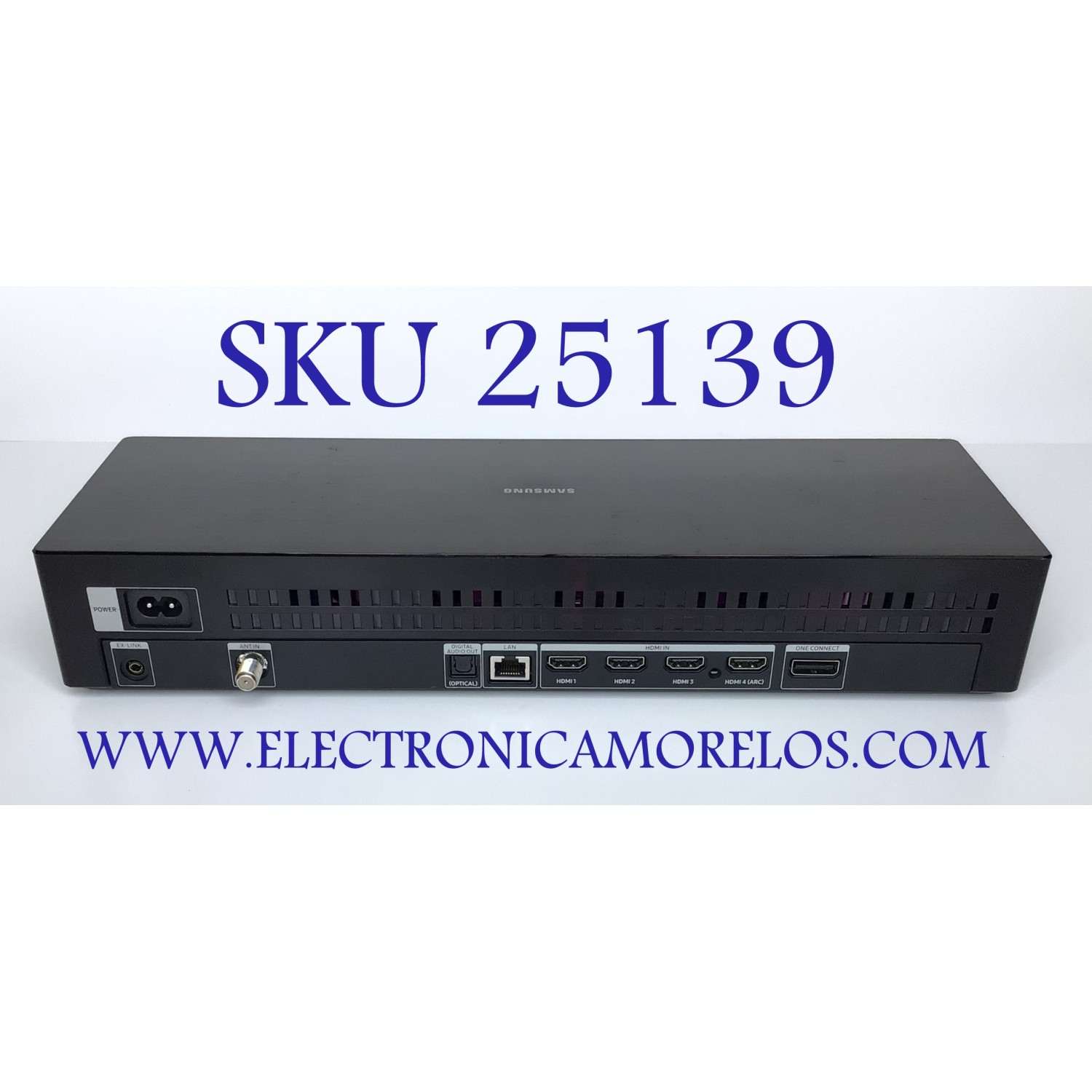 ONE CONNECT MMODEL: SOC1005N PARA TV SAMSUNG ((USADO)) NUMERO DE PARTE  BN96-44628X / BN44-00937A / CNL1BN4400937ADY82K4ND1N0 / BN9644628X / SOC1005N / PARTE SUSTITUTA BN96-46074F / MODELO QN75Q9FNAFXZA