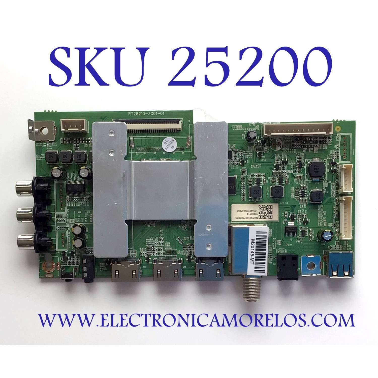 MAIN PARA TV SUNBRITE TV / NUMERO DE PARTE 3643-0182-0150 / 0171-2272-6975 / 3643-0182-0395 / MODELO SB-V-43-4KHDR-B