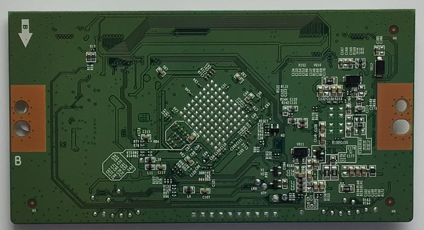 T-CON PARA TV HISENSE QLED / NUMERO DE PARTE 260257 / RSAG7.820.9432/R0H / TX201B225P / B006 / PANEL JHD550X3U81-TA\S0\FJ\GM\ROH / DISPLAY ST5461D13-2 VER.2.2 / MODELO 55H8G - Imagen 4