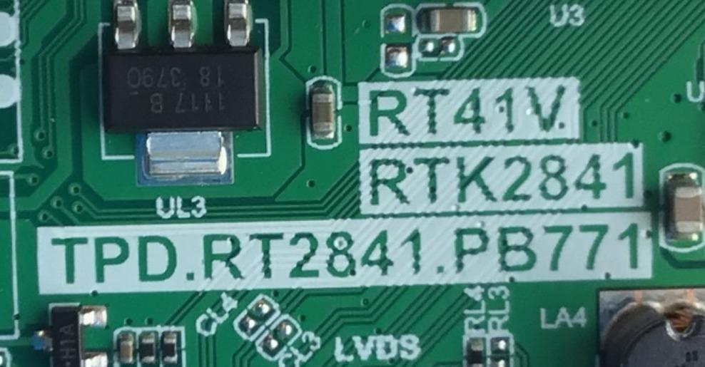 MAIN FUENTE (COMBO) PARA TV TCL / NUMERO DE PARTE 08-RT41V05-MA200WA / TPD.RT2841.PB771 / RT41V / RTK2841 / 02-SHY41VA-CHCA02 / NTL000481A / V8-R41KT01-LF1V180 / T19111305 /   MODELO32a32l / TARJETA ES CHINA Y ES UTILIZADA EN DIFERENTES MARCAS Y MODELOS - Imagen 2