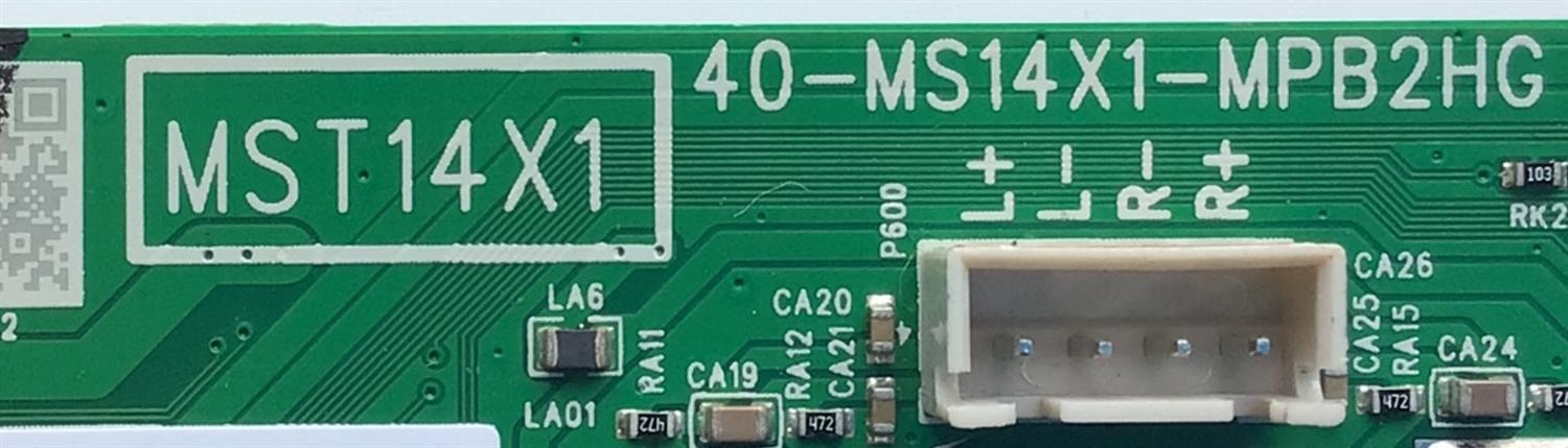 MAIN FUENTE (COMBO) PARA TV TCL / NUMERO DE PARTE 08-CS32TML-LC367AA / 40-MS14X1-MPB2HG / MST14X1 / 08-MST1421-MA200AA / 08-MST1421-MA300AA / NTL000698A / V8-ST14K01-LF1V1324 / MODELO 32S331 - Imagen 3