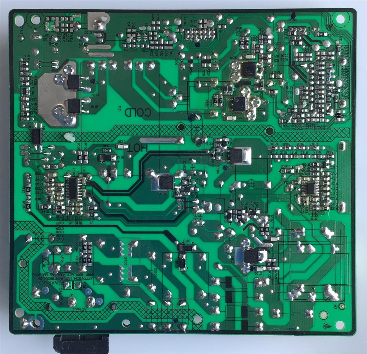 FUENTE PARA TV PIONEER NUMERO DE PARTE 81-PBE055-H001 / SHG5504I-101H / SHG5504I01-101HA / D0170758PS1269 / MODELO PLE55S08UHD - Imagen 2