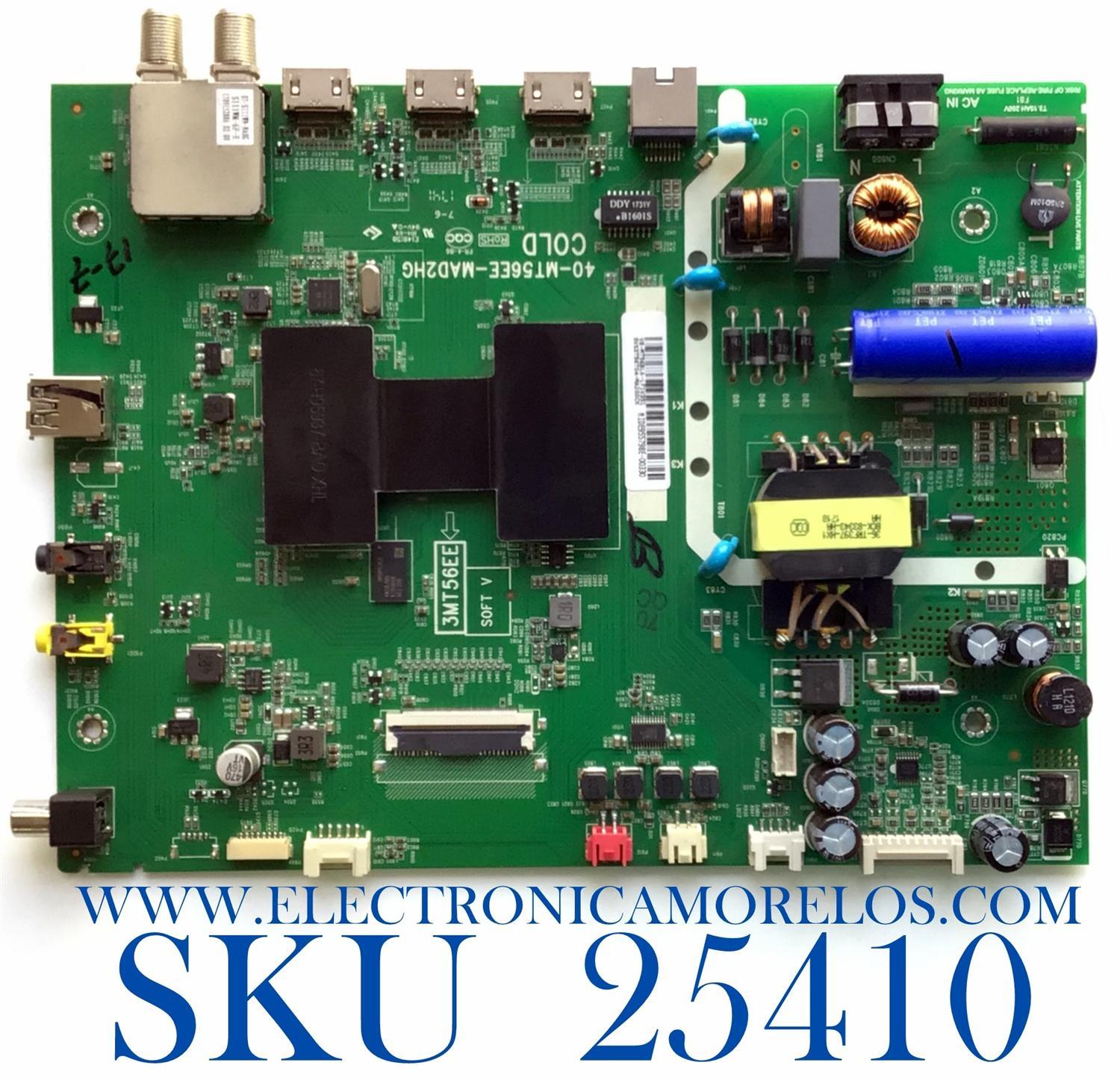 MAIN FUENTE PARA TV  HKPRO / SVS3T56T04-MA200CK / 40-MT56EE-MAD2HG / 3MT56EE / V8-MT56BLA-LF1V351 / MIDE955798E-00330 / ESTA TARJETA ES CHINA Y ES UTILIZADA EN DIFERENTES MARCAS Y MODELOS / ENTRAR A DESCRIPCIÓN DEL PRODUCTO 