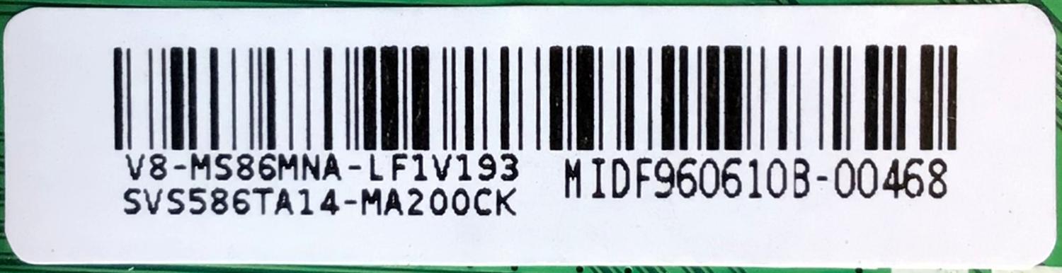 MAIN PARA TV PIONEER / NUMERO DE PARTE SVS586TA14-MA200CK / T.MS6586.U782 / 1MS586C2ISA / IDF960610B-00197 / V8-MS86MNA-LF1V193 / MIDF960610B / ESTA TARJETA ES CHINA Y ES UTILIZADA EN DIFERENTES MARCAS Y MODELOS / ENTRAR A DESCRIPCIÓN DEL PRODUCTO  - Imagen 2