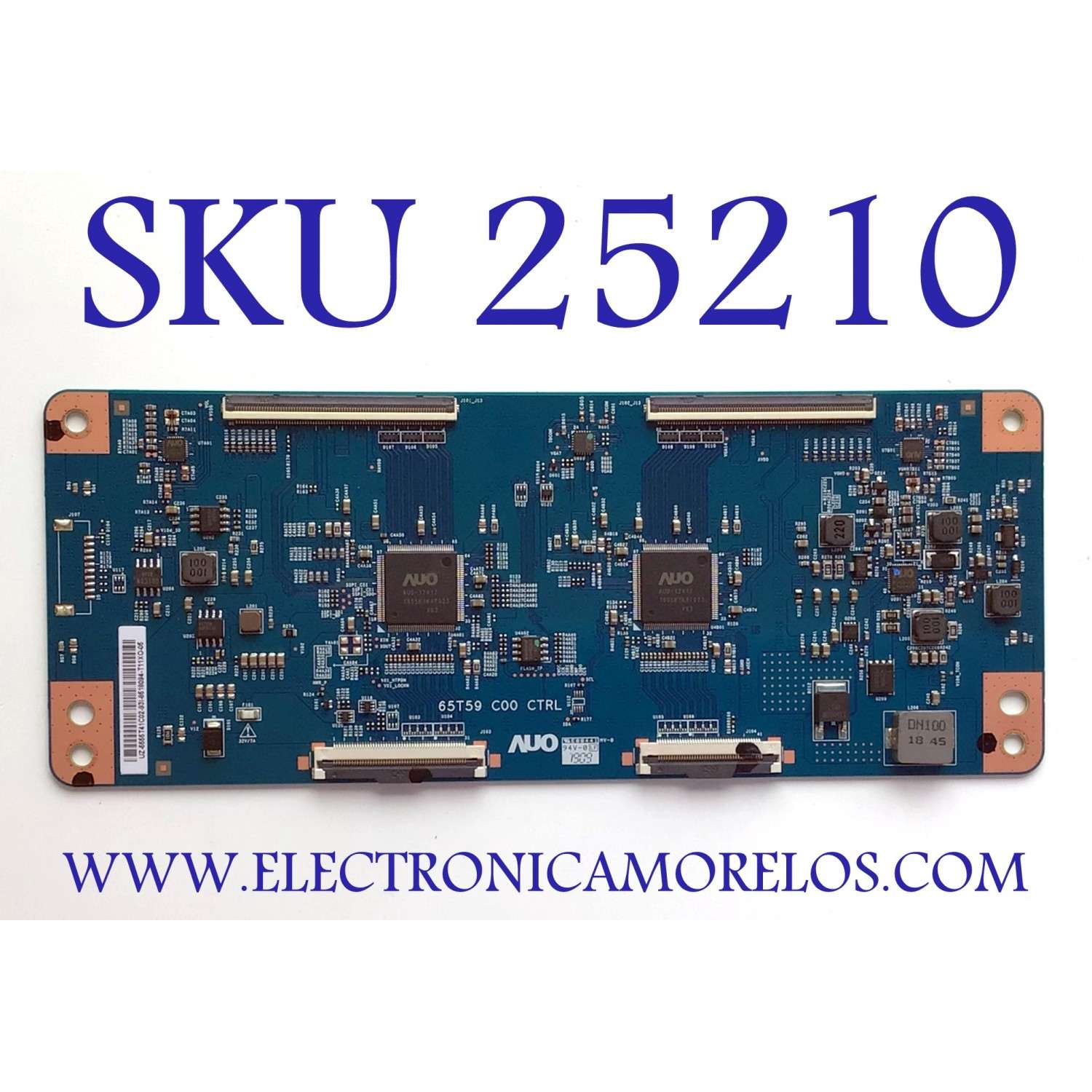 T-CON PARA TV HISENSE 4K ULED QUANTUM (ANDROID) SMART TV / NUMERO DE PARTE 55.55T41.C02 / 5555T41C02 / 65T59-C00 / 65T59 C00 CTRL / PANEL HD550X6U51/S0/FJ/GM/ROH / MODELOS 55H9G / 55H9F / 55H9G 55U6FUW