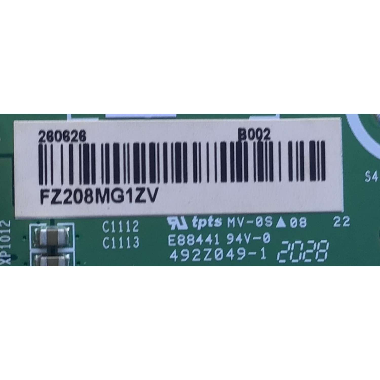 LED DRIVER PARA TV HISENSE NUMERO DE PARTE 260626 / RSAG7.820.9627/ROH / B002 / FZ208MG1ZV / PANEL HD650X6U51\S0\FJ\GM\ROH / MODELO 65H9G - Imagen 2