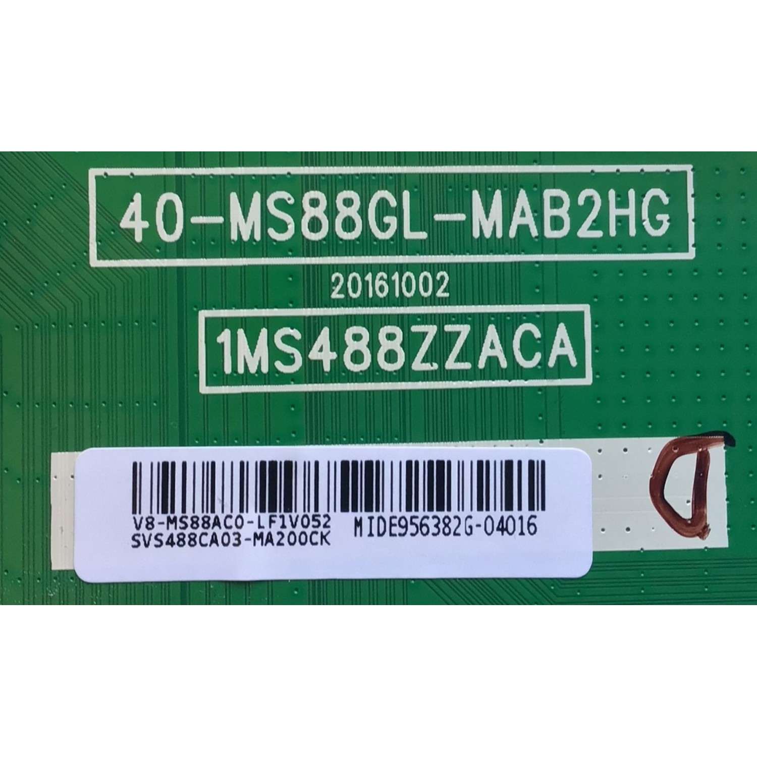 MAIN PARA TV PANASONIC / SVS488CA03-MA200CK / 40-MS88GL-MAB2HG / 1MS488ZZACA / V8-MS88AC0-LF1V052 / MIDE956382G-04016  / ESTA TARJETA ES CHINA Y ES UTILIZADA EN DIFERENTES MARCAS Y MODELOS / ENTRAR A DESCRIPCIÓN DEL PRODUCTO - Imagen 2