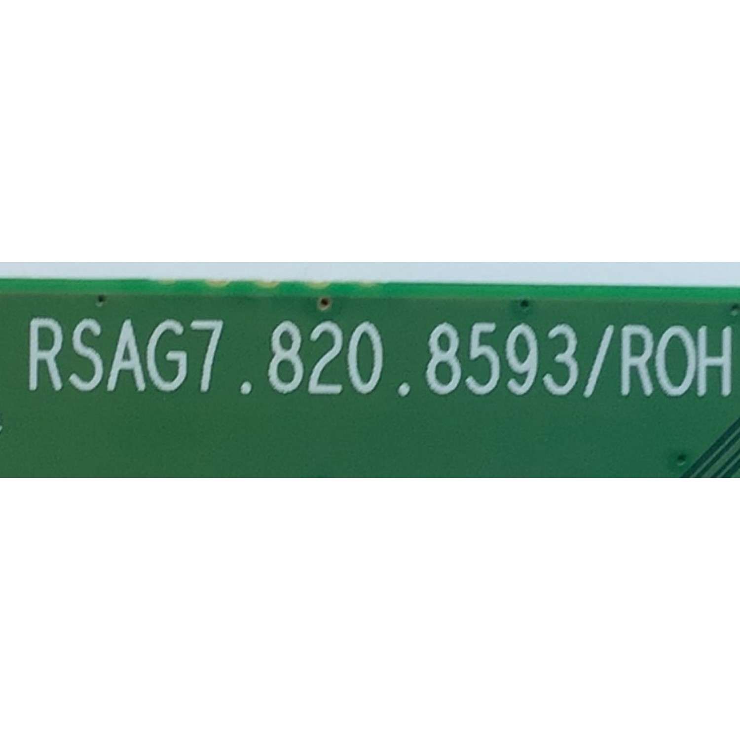 MAIN PARA TV HISENSE NUMERO DE PARTE 258485 / RSAG7.820.8593/ROH / 3TE65G2021HM / ZMZ2079358R / HU65A6180UWR(1001) / 249123 / PANEL HO650S107L-K1/CKS3A/ROH / DISPLAY HV650QUB-F90 / MODELO 65R6E1 - Imagen 3