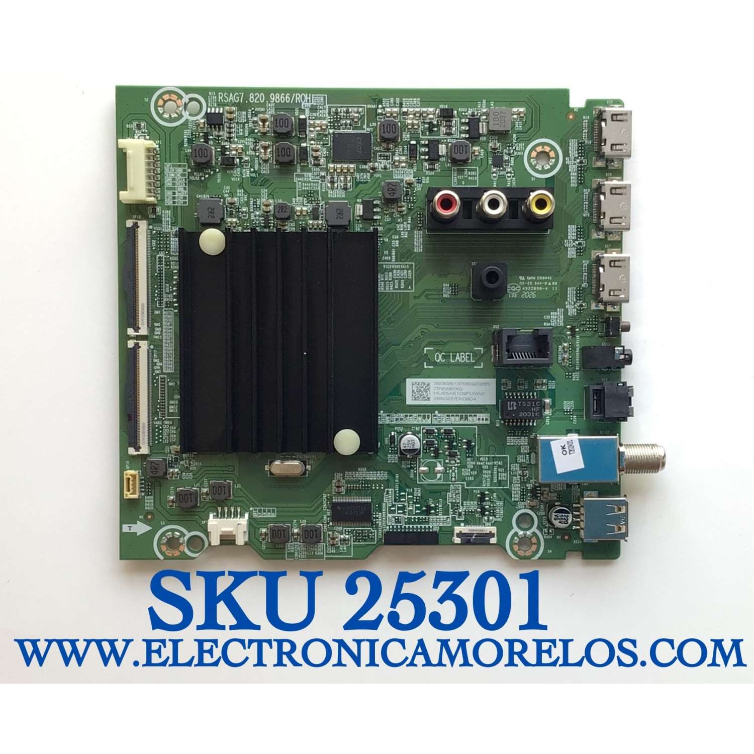 MAIN PARA MONITOR LENOVO / NUMERO DE PARTE 793831300A00R / 493341300100R / MODELO LS2421p