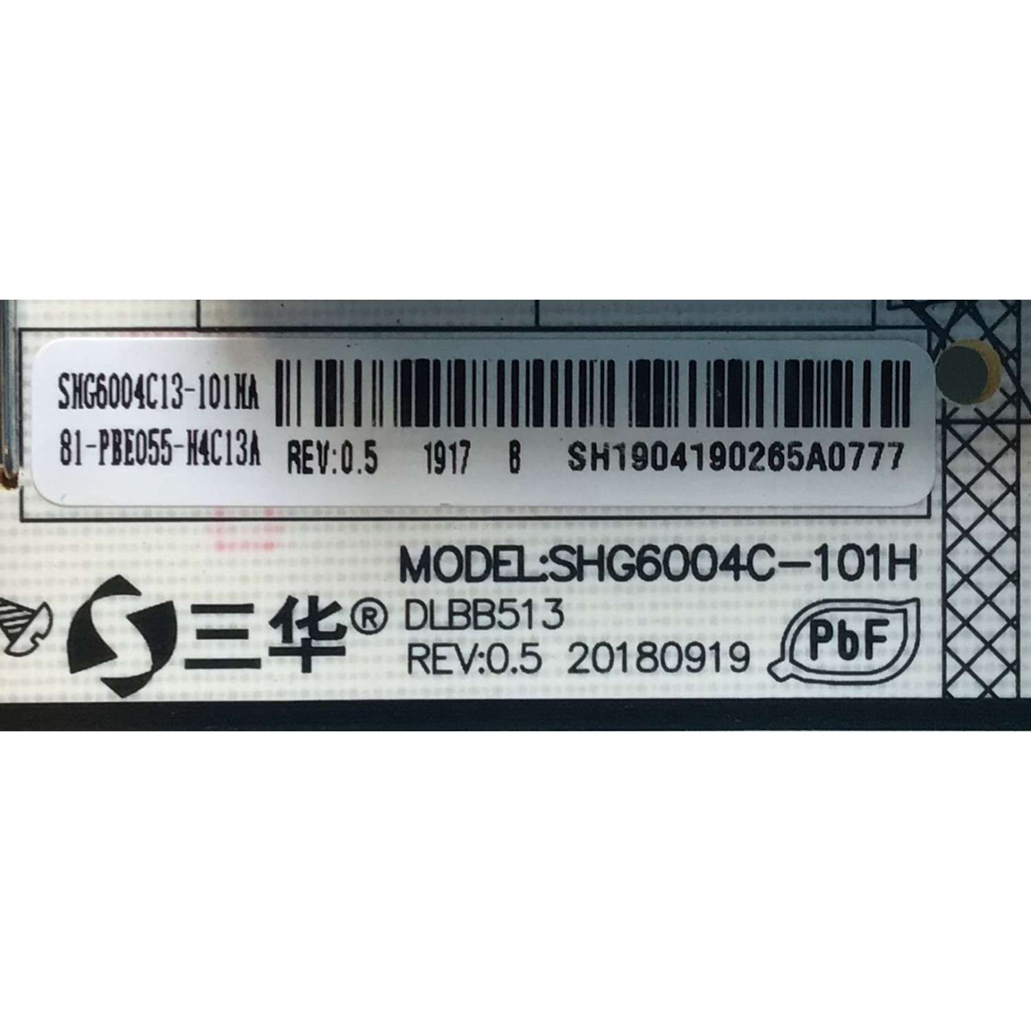 FUENTE PARA TV PHILIPS 81-PBE055-H4C13A / SHG6004C-101H / SH1904190265A0777 / SHG6004C13-101HA / MODELO 50PFL5504/F8  50PFL4864/F7 - Imagen 2