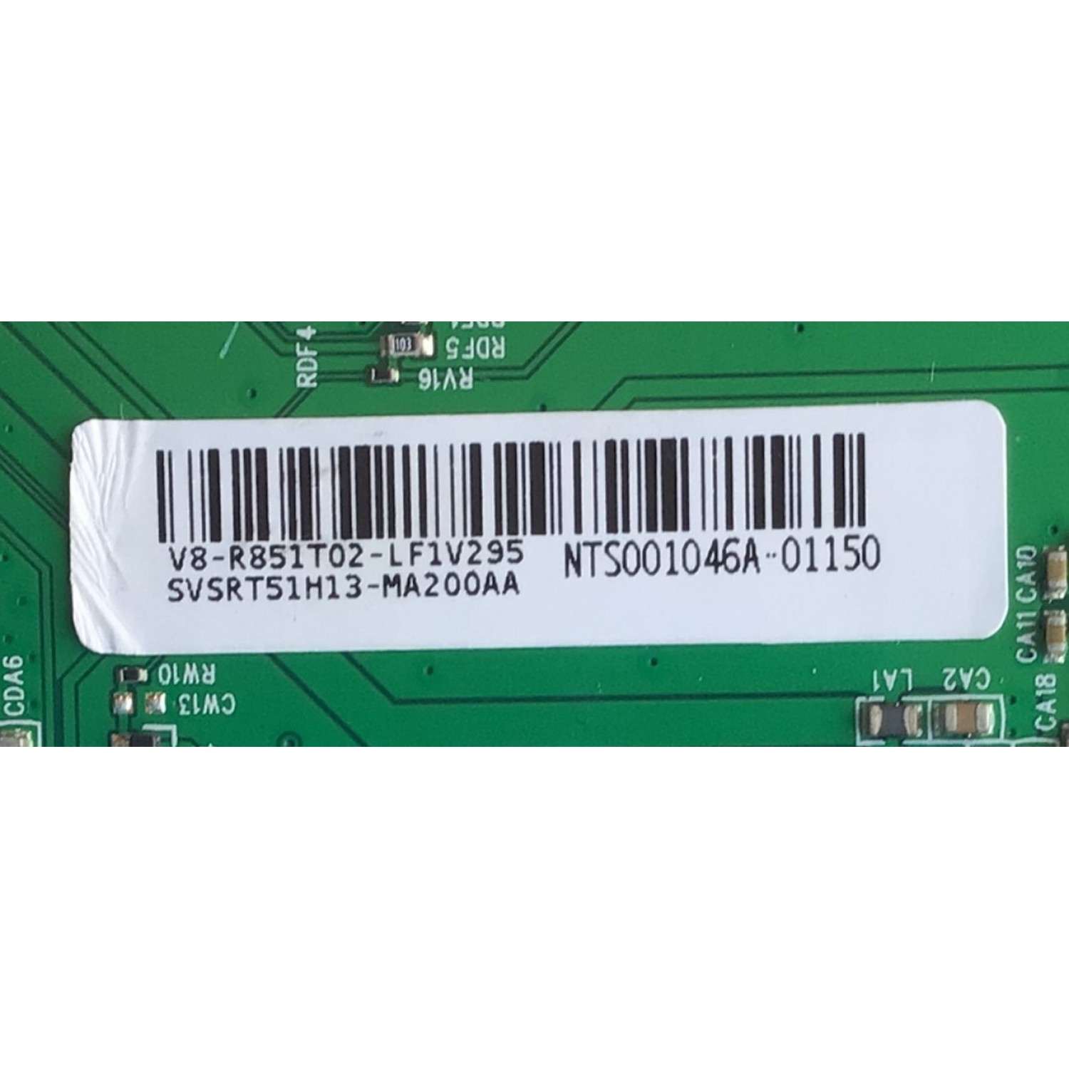 MAIN PARA TV TCL / NUMERO DE PARTE SVSRT51H13-MA200AA / 40-RT51H1-MAD2HG / RT2851 / V8-R851T02-LF1V295  / NTS001046A-01150 / ESTA TERJETA ES CHINA Y ES UTILIZADA EN DIFERENTES MARCAS Y MODELOS / ENTRAR A DESCRIPCIÓN DEL PRODUCTO /  - Imagen 2