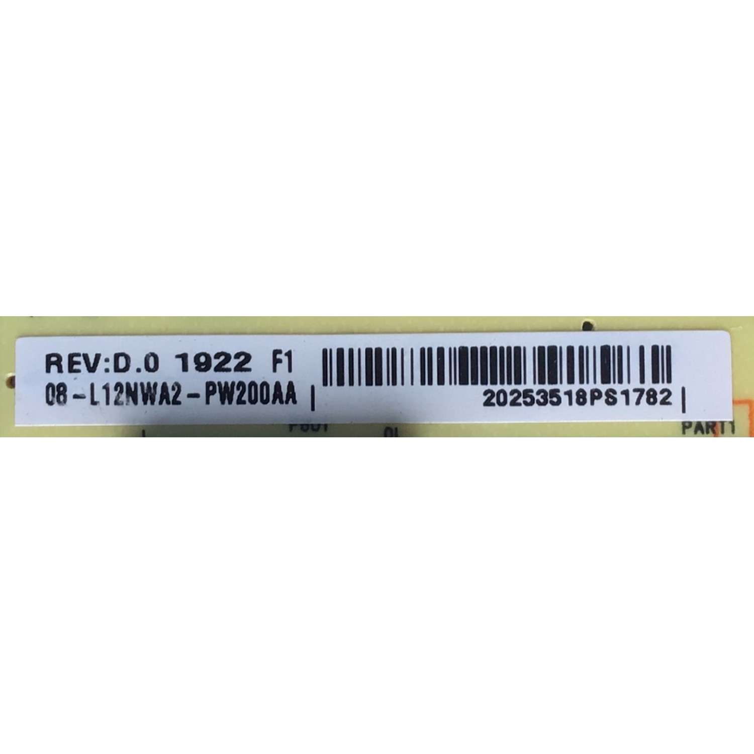 FUENTE DE PODER PARA TV TCL / NUMERO DE PARTE 08-L12NWA2-PW200AA / CCP-508 / L12NW / L12NH / 20244761PS / MODELO 55S4425 / 55A423 - Imagen 2