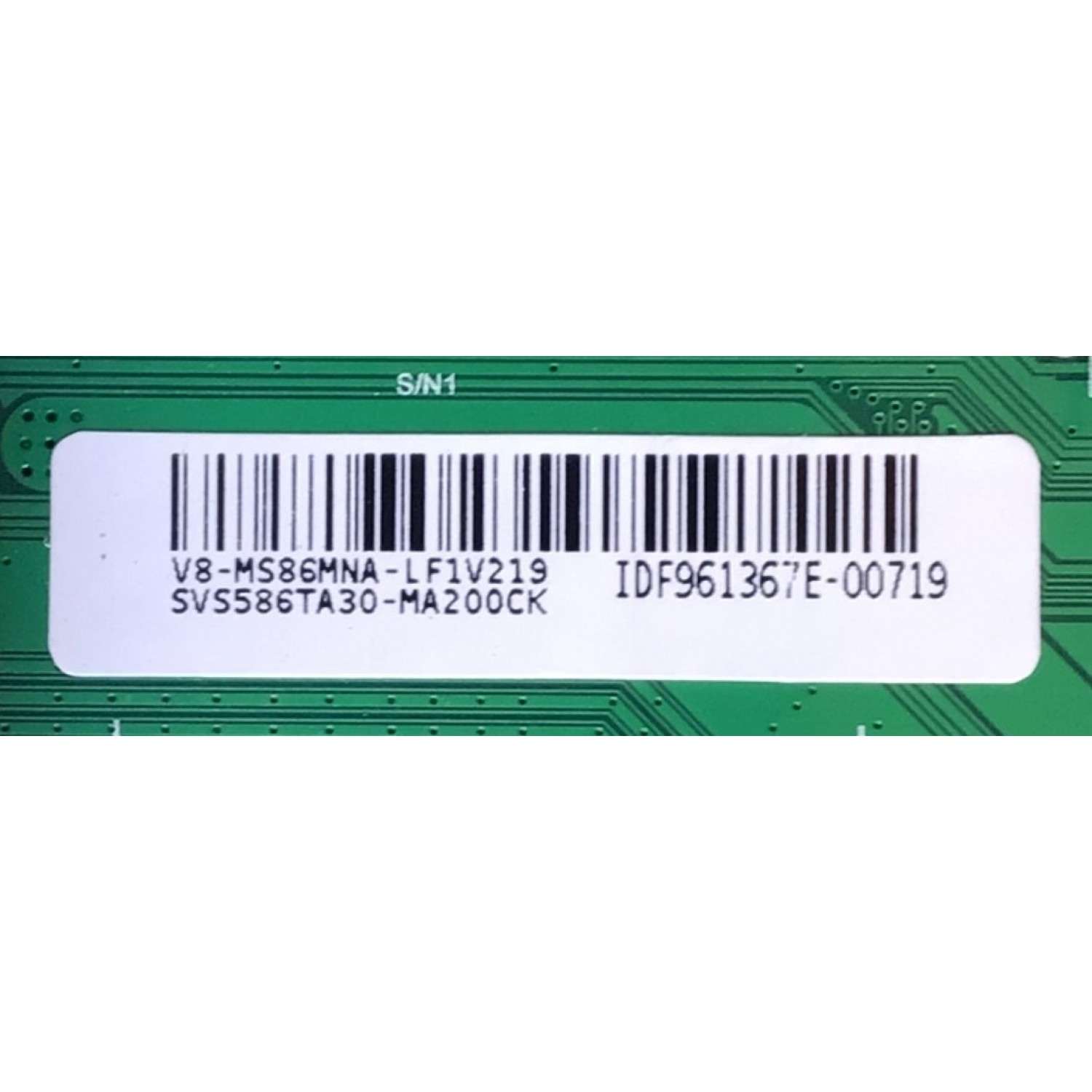 MAIN PARA TV JVC / SVS586TA30-MA200CK / 1MS586C2ISA / T.MS6586.U782 / V8-MS86MNA-LF1V219 / IDF961367E-00719 / ESTA TARJETA ES CHINA Y ES UTILIZADA EN DIFERENTES MARCAS Y MODELOS / ENTRAR A DESCRIPCIÓN DEL PRODUCTO  - Imagen 2