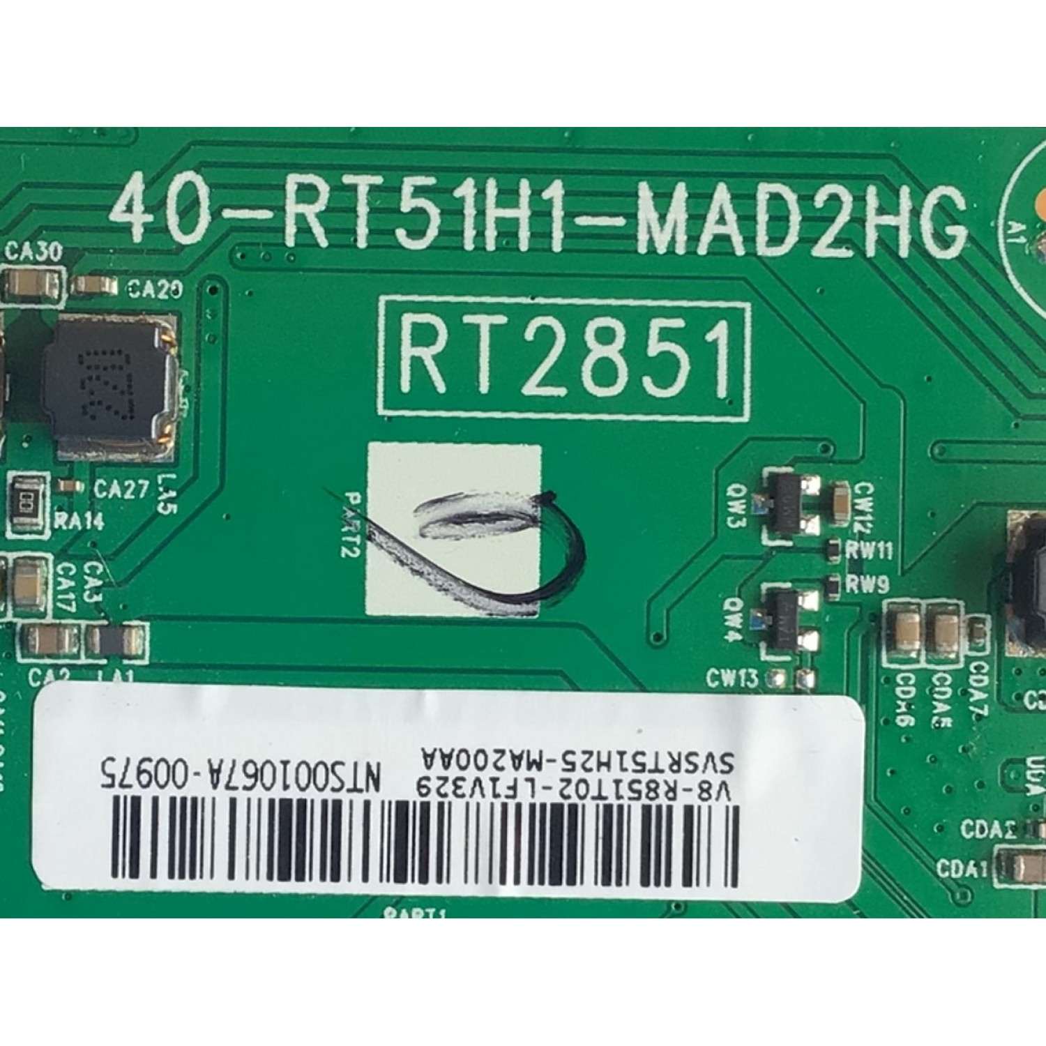 MAIN PARA TV TCL / NUMERO DE PARTE SVSRT51H25-MA200AA / 40-RT51H1-MAD2HG / RT2851 / V8-R851T02-LF1V329 / NTS001067A / ESTA TARJETA ES CHINA Y ES UTILIZADA EN DIFERENTES MARCAS Y MODELOS / ENTRAR A DESCRIPCIÓN DEL PRODUCTO - Imagen 2