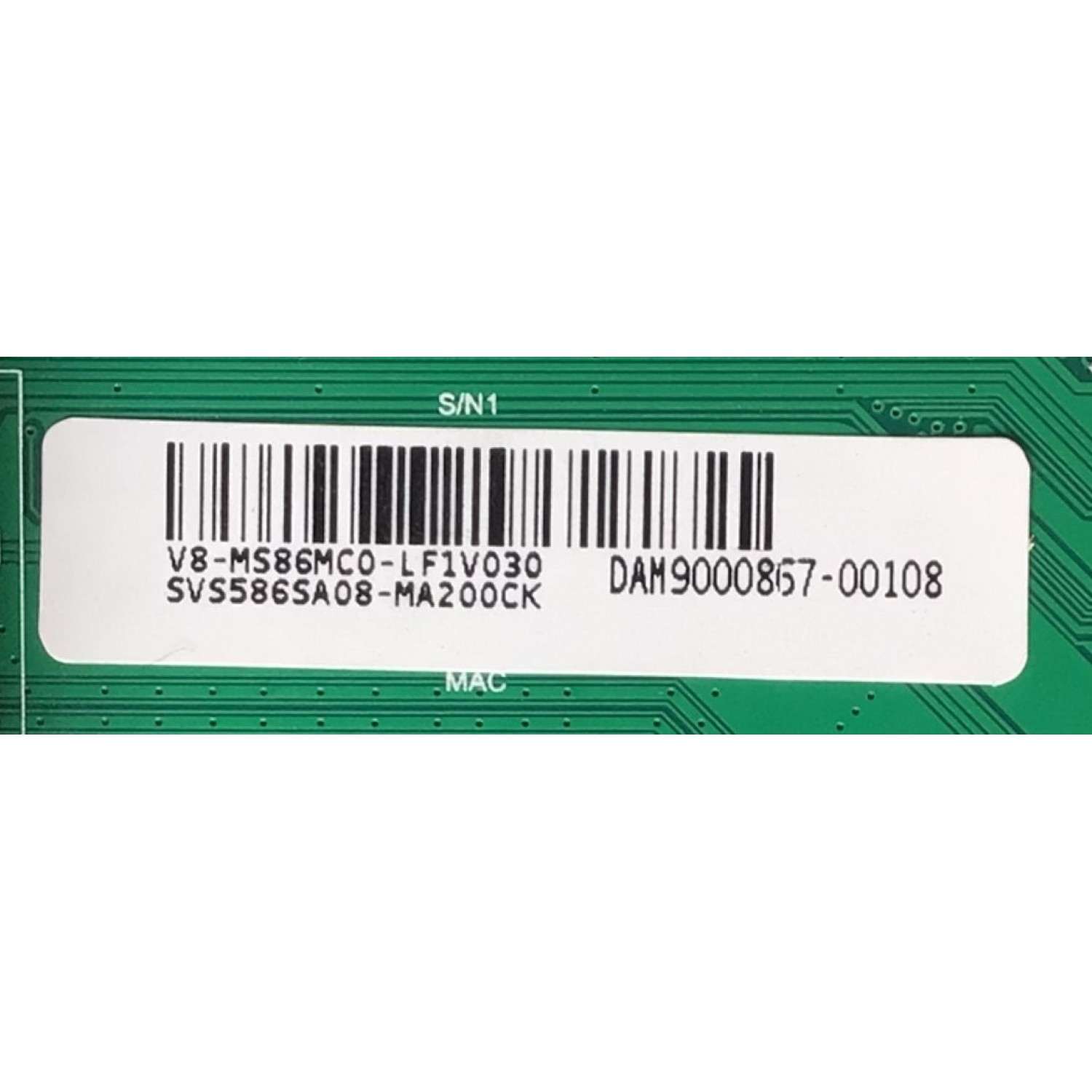 MAIN PARA TV PIONEER / SVS586SA08-MA200CK / 1MS586C2ISA / T.MS6586.U782 / V8-MS86MC0-LF1V030 / DAM9000867-00108 /  ESTA TARJETA ES CHINA Y ES UTILIZADA EN DIFERENTES MARCAS Y MODELOS / ENTRAR A DESCRIPCIÓN DEL PRODUCTO  - Imagen 3