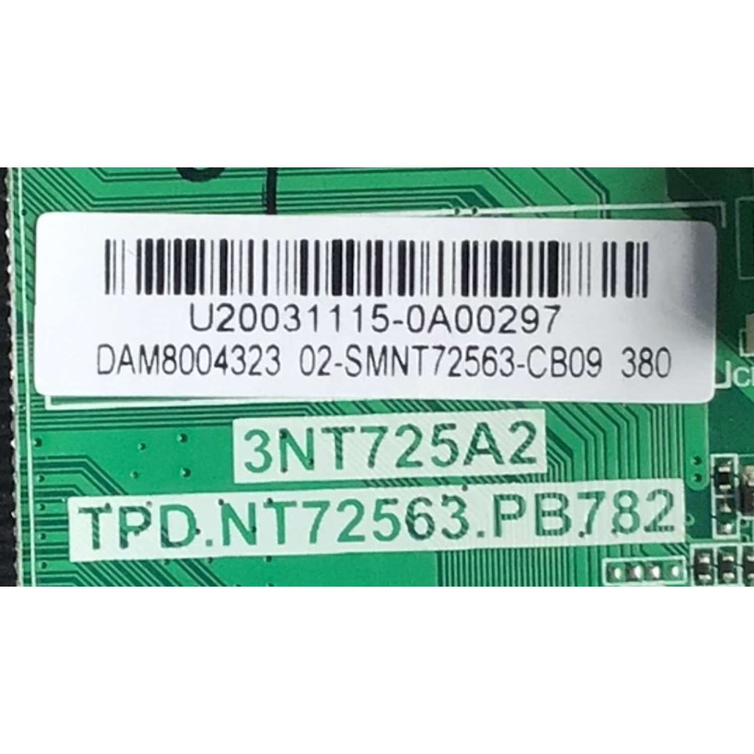 MAIN FUENTE PARA TV CHALLENGER / NUMERO DE PARTE 02-SMNT72563-CB09 / 3NT725A2 / TPD.NT72563.PB782 / U20031115-0A00297 - Imagen 2