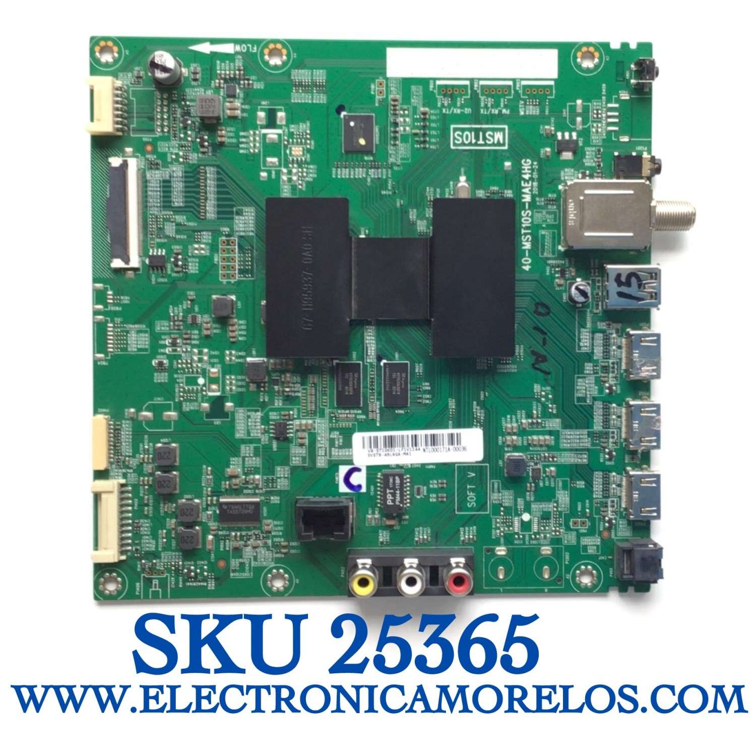 MAIN PARA TV TCL / NUMERO DE PARTE SVST8-49LAGA-MA1 / 40-MST10S-MAE4HG / MST10S / 7306-41-7M / V8-ST10K01-LF1V1244 / NTL000171A-00036 / ESTA TARJETA ES CHINA Y ES UTILIZADA EN DIFERENTES MARCAS Y MODELOS / ENTRAR A DESCRIPCIÓN DEL PRODUCTO 