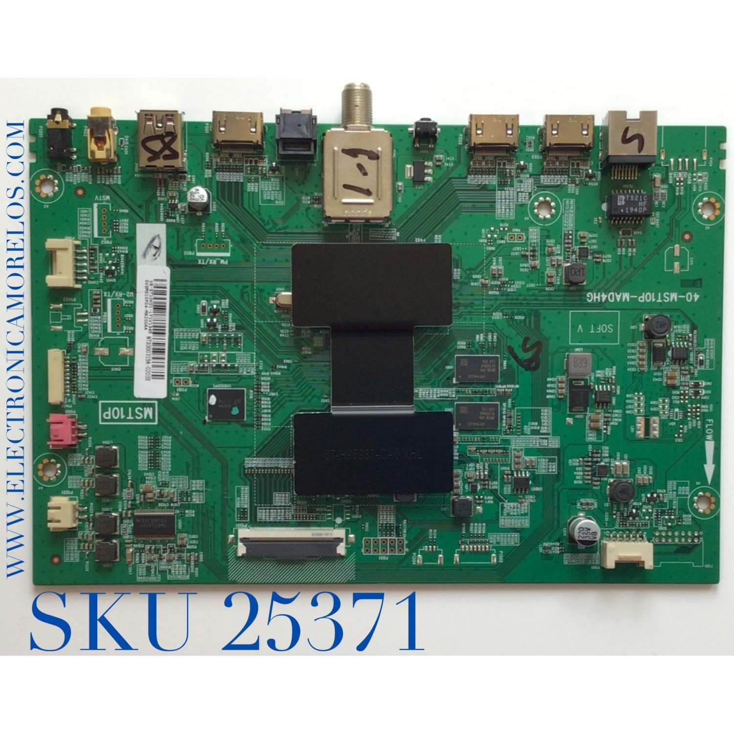 MAIN PARA TV TCL / NUMERO DE PARTE SVSMS10P04-MA200AA / 40-MST10P-MAD4HG / V8-ST10K01-LF1V1345 / 4H07804PNB01B3 / E248779 / MST10P / NTX000319A / PANEL LVU750NDBL CD9W04 V2 / MODELO 75S425