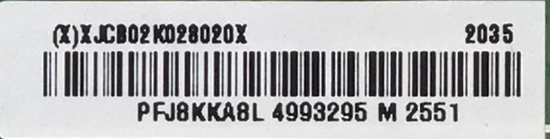 MAIN FUENTE PARA TV VIZIO / NUMERO DE PARTE 756TXJCB02K028 / 715GA543-C02-000-004T / (X)XJCB02K028020X / PANEL TPT320B5-HVN05.A / DISPLAY T320HVN05-B / MODELO D32F-G1 LTMWQMRW - Imagen 2