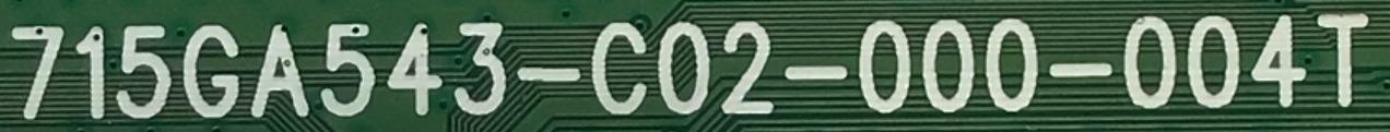MAIN FUENTE PARA TV VIZIO / NUMERO DE PARTE 756TXJCB02K028 / 715GA543-C02-000-004T / (X)XJCB02K028020X / PANEL TPT320B5-HVN05.A / DISPLAY T320HVN05-B / MODELO D32F-G1 LTMWQMRW - Imagen 3