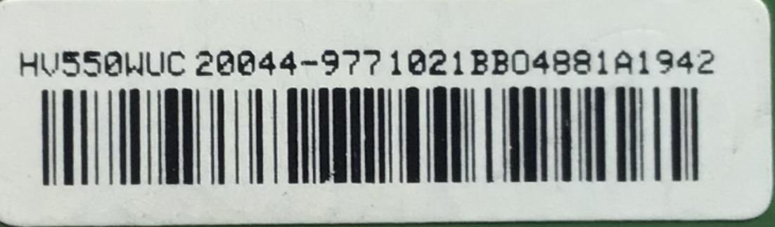 T-CON PARA TV PROSCAN NUMERO DE PARTE 44-9771021 / HV550WUC-200 TCON PCB / 47-6021006 / HV550WUC 200 / BBO4881A1942 / PANEL CN55CM823 / MODELO PLED5529A-C A1407 - Imagen 2