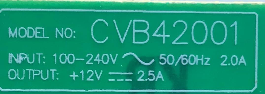 FUENTE DE PODER PARA TV WESTINGHOUSE / NUMERO DE PARTE CVB42001 / CQC03001005728 / PANEL D390D3-HJ39-COX / MODELO DW39F1Y1 - Imagen 2
