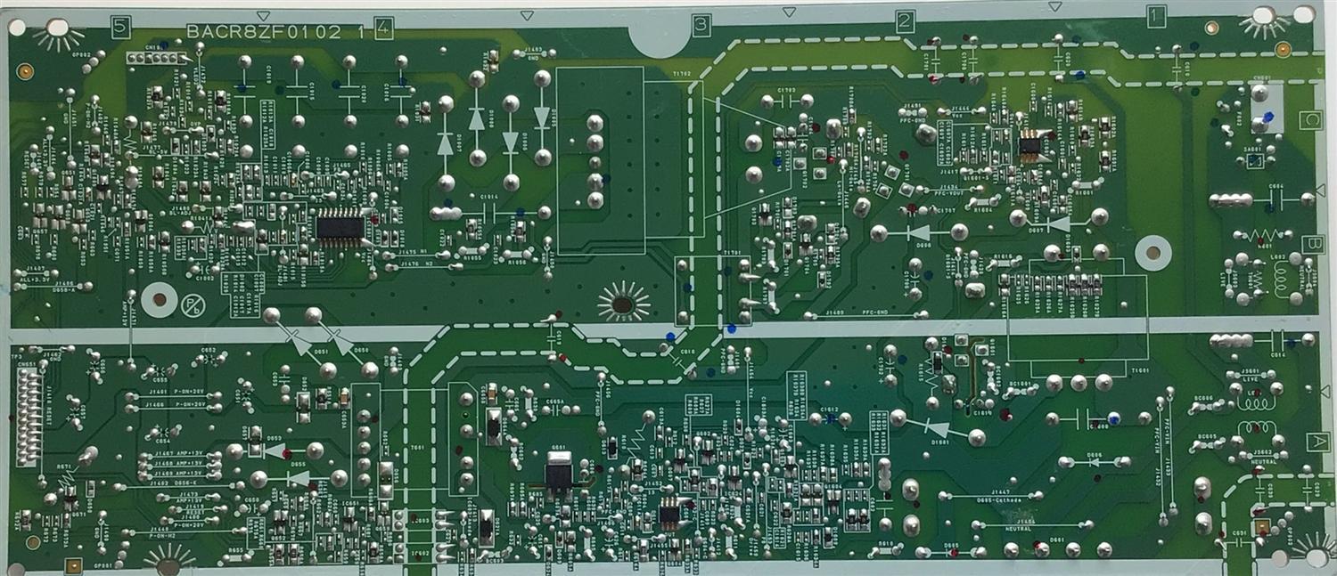 FUENTE DE PODER PARA TV PHILIPS / NUMERO DE PARTE ABG8JMPWT BACR8ZF0102 1 / BACR8ZF01021 / PANEL HV650QUB-N9E / MODELO 65PFL5604/F7 A - Imagen 4