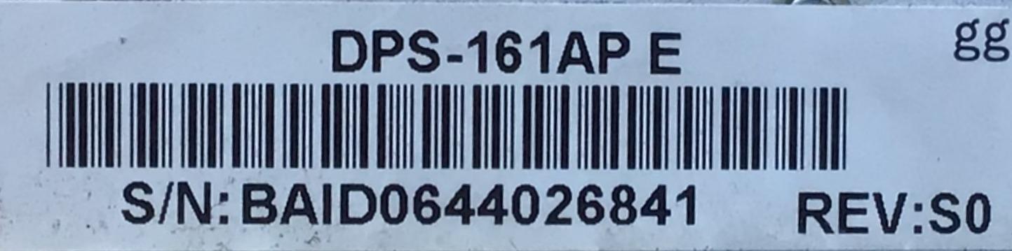 FUENTE DE PODER PARA TV Olevia / NUMERO DE PARTE EEC-PEDT161G000 / DPS-161APE / DPS-161AP / MODELO 226-S13 - Imagen 2