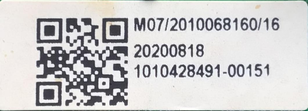 MAIN ORIGINAL PARA TV JVC ROKU TV 4K UHD / NUMERO DE PARTE 515C16010M07 / MS16010-ZC01-01 / 2E01413C0 / KB6160A / PANEL V430DJ1-Q01 / DISPLAY CC430PV2D VER.03 / MODELOS LT-43MAW595 / LT-43MAW605 - Imagen 2