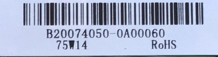 MAIN-FUENTE  PARA TV WESTINGHOUSE NUMERO DE PARTE WR40FX2019 / CH_XC9C_A / TPD.MS1603.PB751 / B20074050-0A00060 / PANEL C400Y19-5C / MODELO  WR40FX2019 - Imagen 2