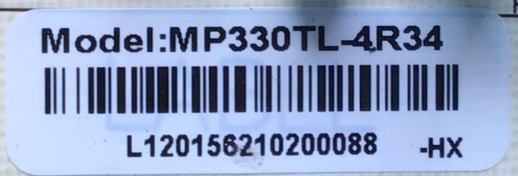 FUENTE DE PODER PARA TV RCA 4K UHD HDR SMART TV / NUMERO DE PARTE MP330TL-4R34 / MP330TL-4R34-HX / PANEL V750DK3-Q01 / MODELOS RWOSU7547 / RNSMU8512 - Imagen 2