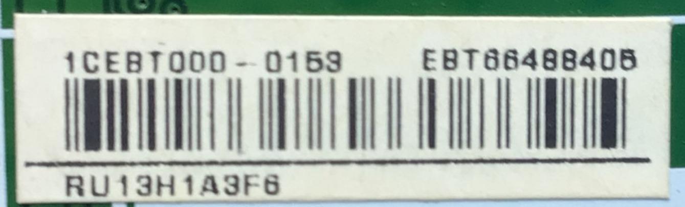 MAIN PARA TV LG NUMERO DE PARTE EBT66488405 / EAX69083603(1.0) / 1CEBT000-0153 / RU13H1A3F6 / PANEL NC750DQG-ABGRD / MODELO 75UN6950ZUD.BUSVLKR - Imagen 2