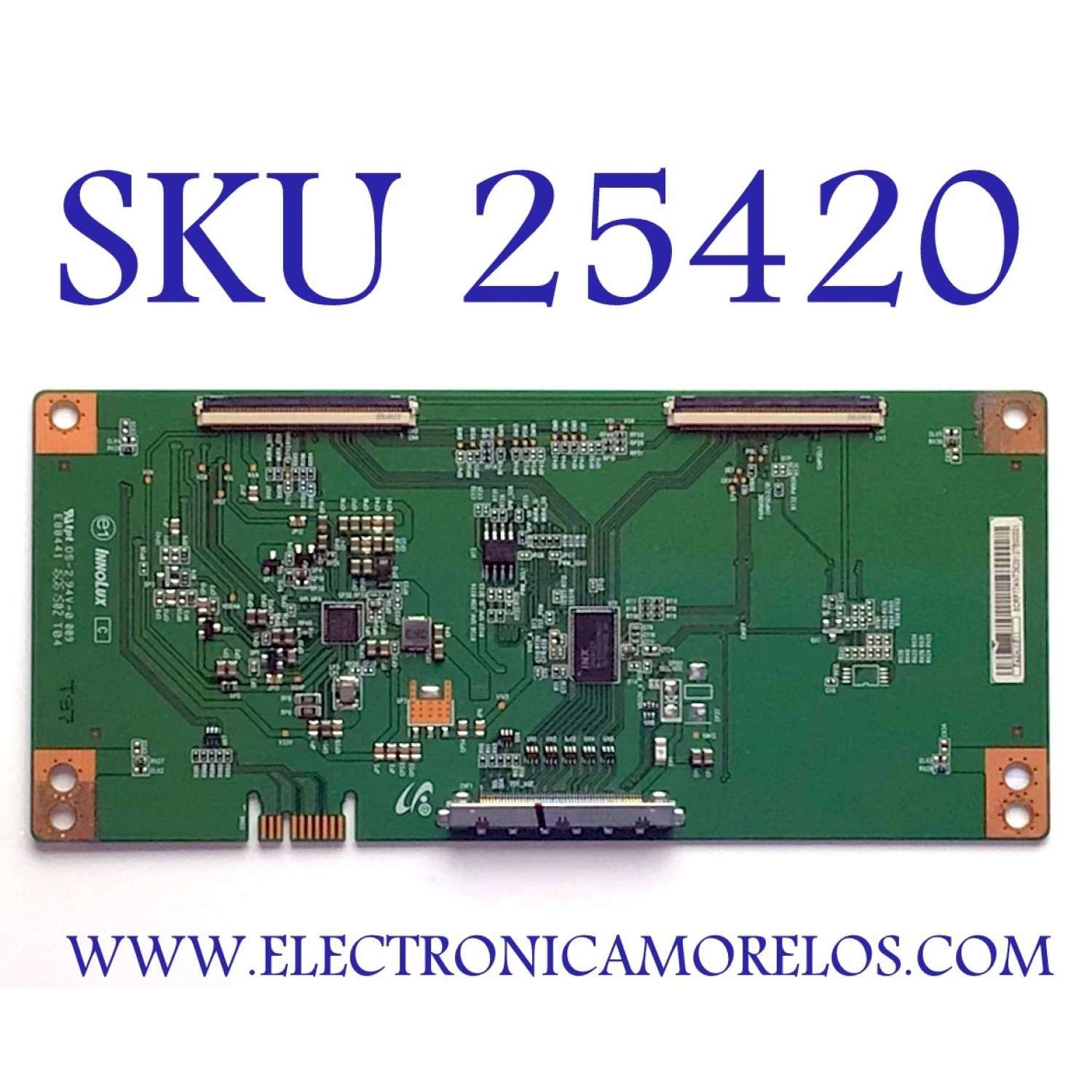 T-CON PARA TV LG NUMERO DE PARTE EA6HJ1E11 / 8CRP77ANT3629127B00001 / EA6HJ1E11 8CRP77ANT3629127B00001 / PANEL NC500DUN-VXBP9 / MODELO 50LH5730-UA.BUSJLSR