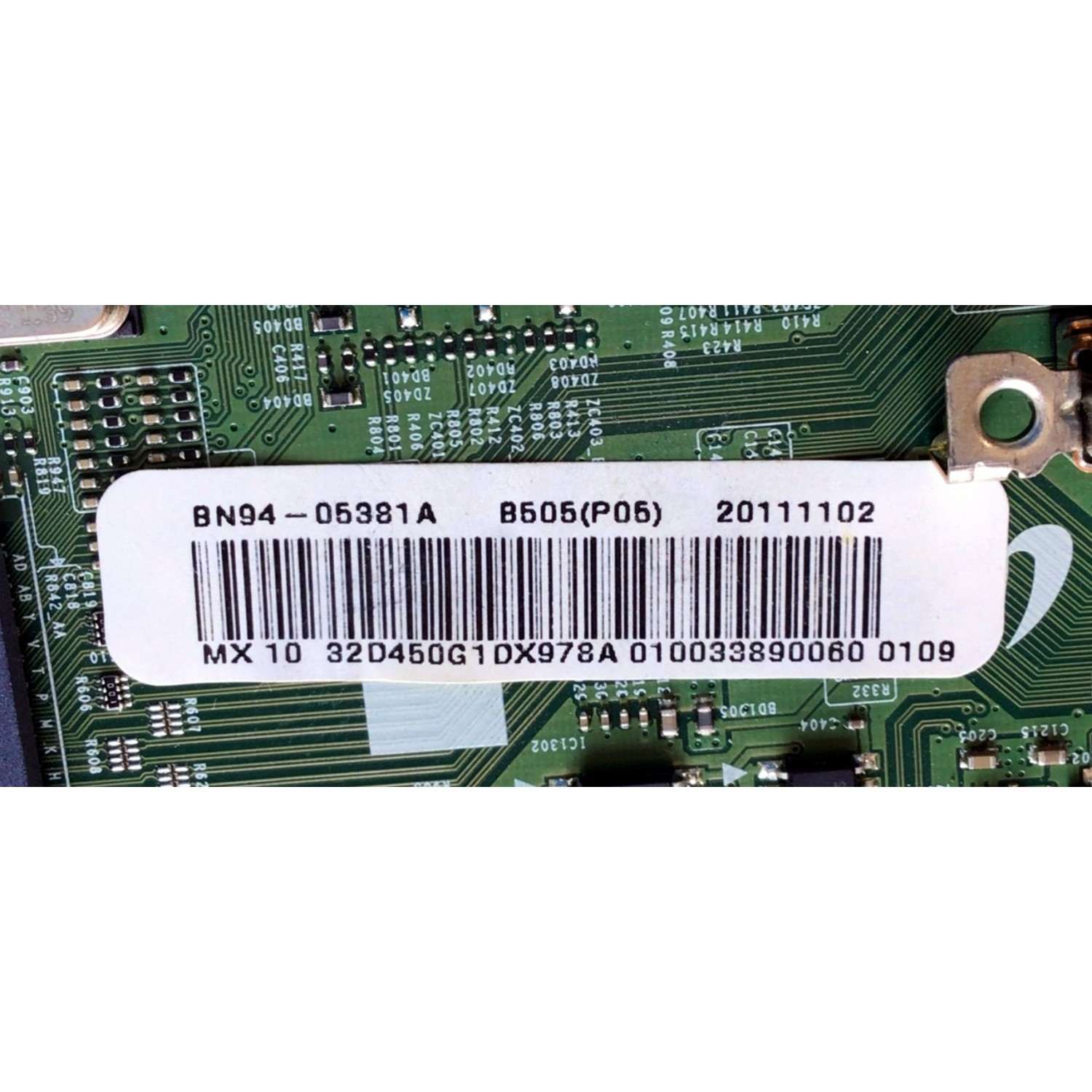 MAIN PARA TV SAMSUNG / NUMERO DE PARTE BN94-05381A / BN41-01749A / BN97-06275G / PANEL LTF320AP11 / MODELO LN32D450G1DXZA - Imagen 3
