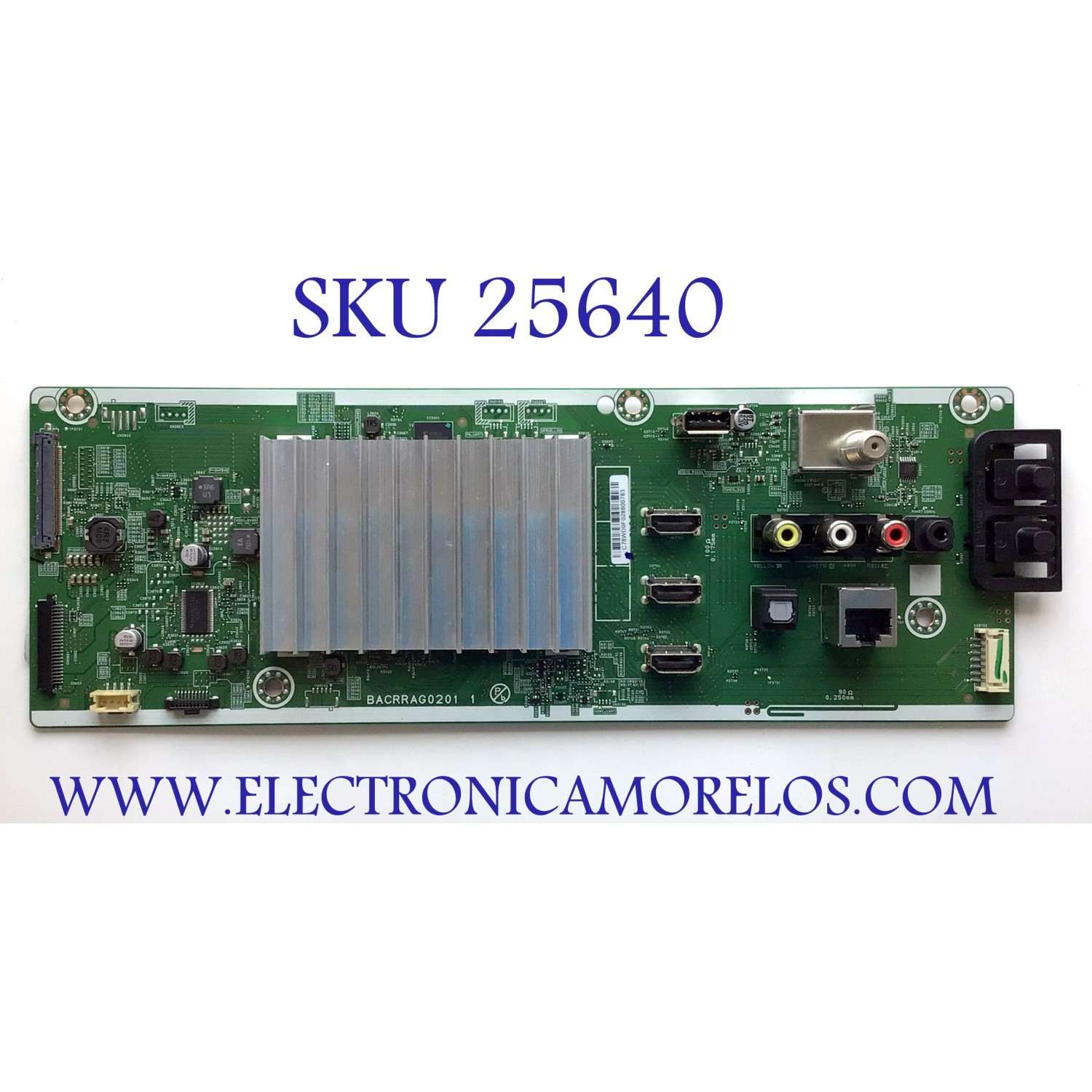 MAIN PARA TV PHILIPS NUMERO DE PARTE UCF80XA-G028 / BACRRAG0201 1 / C78WD0F028800783 / E7325640102518 / MODELO 65PFL4864/F7 C