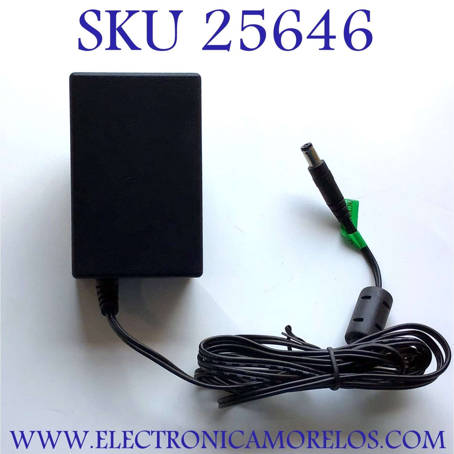 ADAPTADOR ROHS NUMERO DE PARTE PS-2.1-12-267WC / INPUT: 100-120V ~ 50/60HZ 0.8A / 12V 2.67A / E346980 / EPS-26 / MODELO PS-2.1-12-267WC