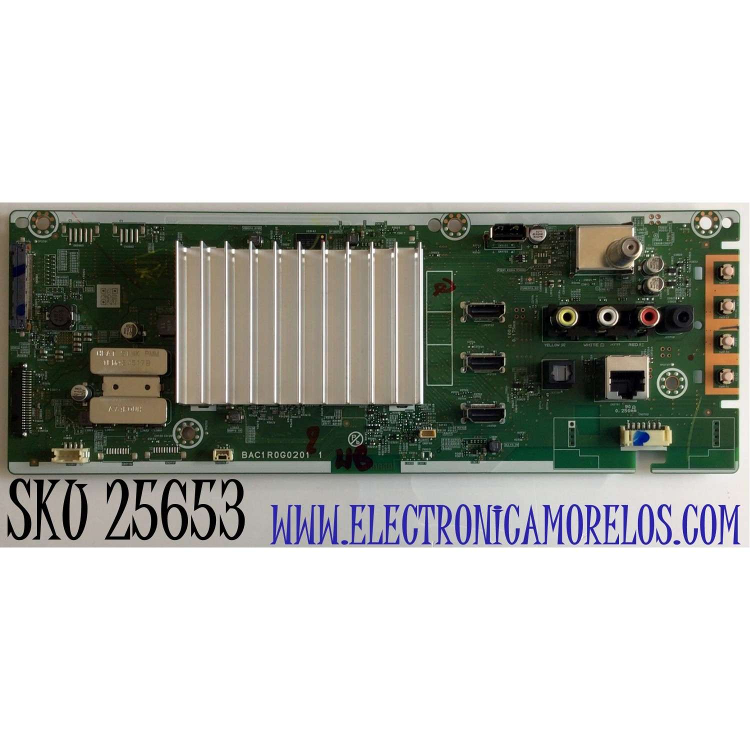 MAIN PARA TV PHILIPS / NUMERO DE PARTE ABG8F011 / ABG8FUT-65UB / BAC1R0G02011 / BAC1R0G0201 1 / MODELO 65PFL5604/F7 A