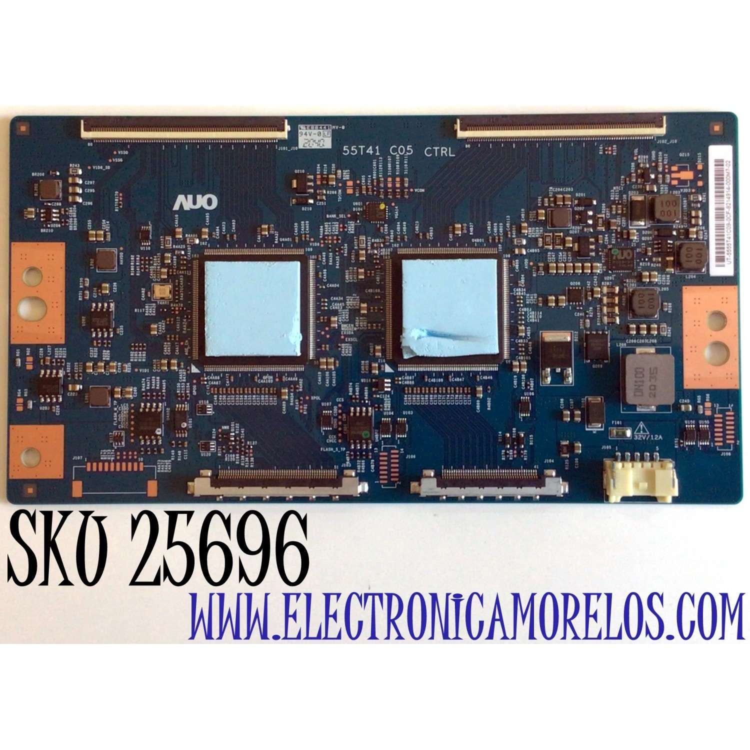 T-CON PARA TV SONY / NUMERO DE PARTE 5555T41C09 / 55T41 C05 CTRL / 55.55T41.C09 / PANEL YDAF055DNU01 / MODELO XBR-55X950H / XBR55X950H