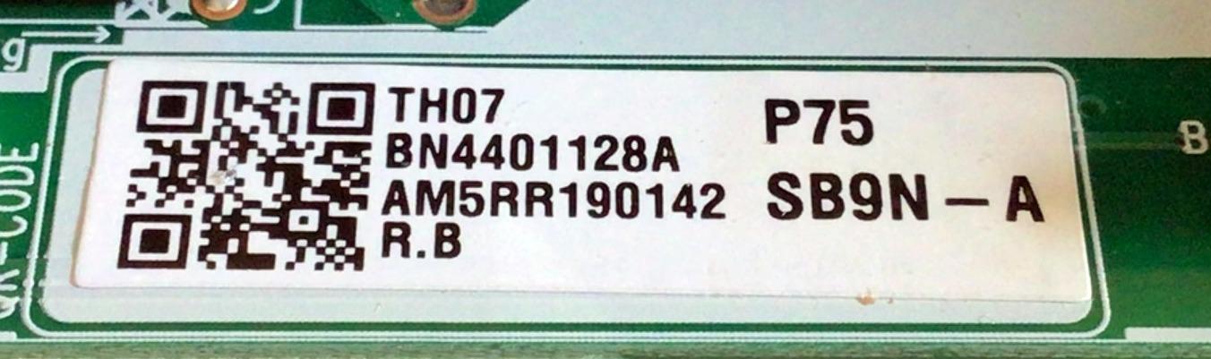 FUENTE DE PODER PARA CAJA ONE CONNECT SAMSUNG QLED / NUMERO DE PARTE BN44-01128A / BN4401128A / P75SB9N_AHS / E301536 / MODELO (75) PULGADAS - Imagen 2