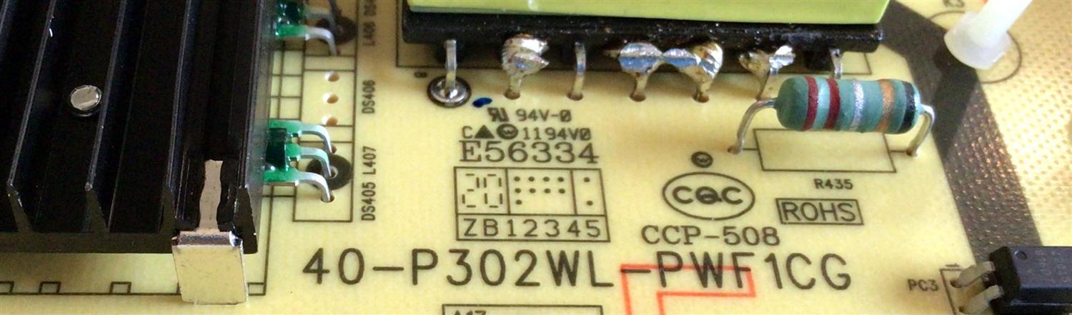 FUENTE DE PODER PARA TV TCL / NUMERO DE PARTE 08-P302W0L-PW220AA / 40-P302WL-PWF1CG / 20286178PS0039 / PANEL LVU750NDJL / MODELO 75S535 - Imagen 3