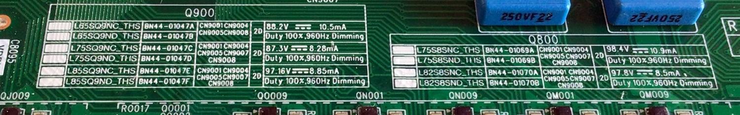 LED DRIVER PARA TV SAMSUNG / NUMERO DE PARTE BN44-01047C / BN4401047C / L75SQ9NC_THS / PANEL CY-TT075JLAV6H / MODELO QN75Q900 / QN75Q900TSFXZA / QN75Q900TSFXZA AD04 - Imagen 3