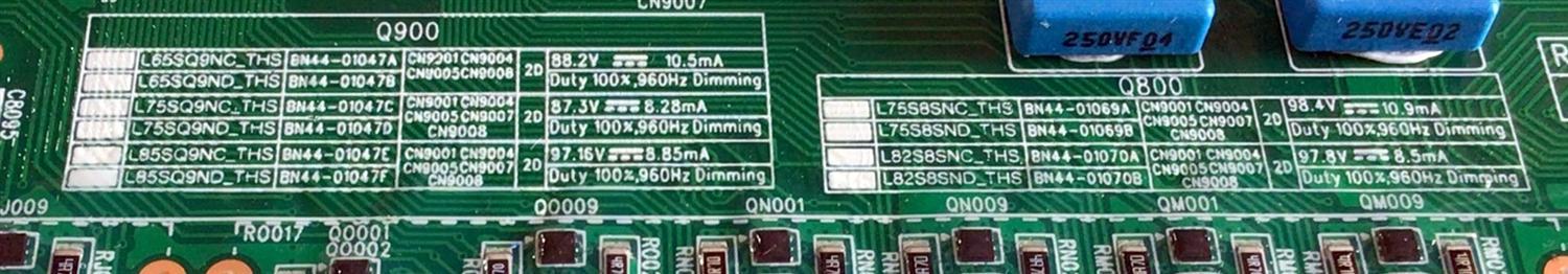 LED DRIVER PARA TV SAMSUNG / NUMERO DE PARTE BN44-01047D / BN4401047D / L75SQ9ND_THS / PANEL CY-TT075JLAV6H / MODELO QN75Q900 / QN75Q900TSFXZA / QN75Q900TSFXZA AD04 - Imagen 3